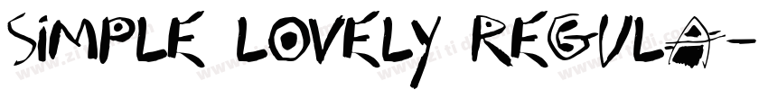 Simple Lovely Regula字体转换